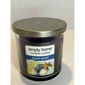 Yankee Candle Simply Home Beach Towel 7 oz TUMBLER